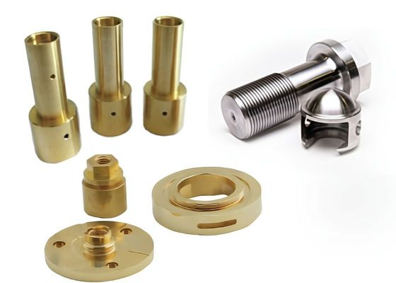 Tolleranza 0.01- /-0.005mm Personalizzato CNC precisione di tornitura e fresatura Fitting ricambio componenti di lavorazione compositi