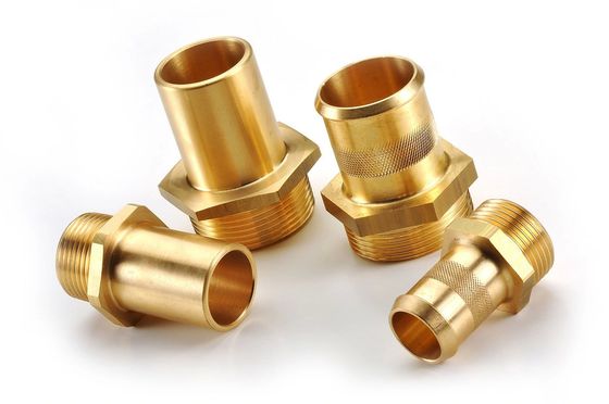 Capacità del materiale di rame Lavorazione CNC per parti in ottone SS alluminio metallo plastica
