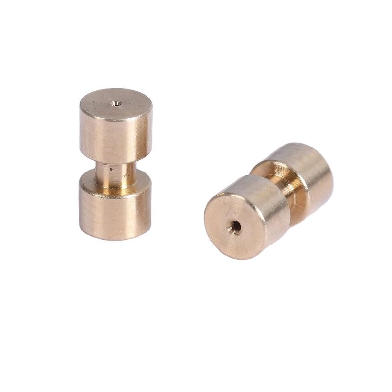 Micro-meccanica Accessoiri meccanici CNC in bronzo Parti con tolleranza 0,01-/-0,005 mm